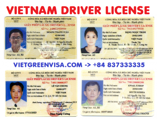 How to convert your home country driving license to a Vietnam driving license